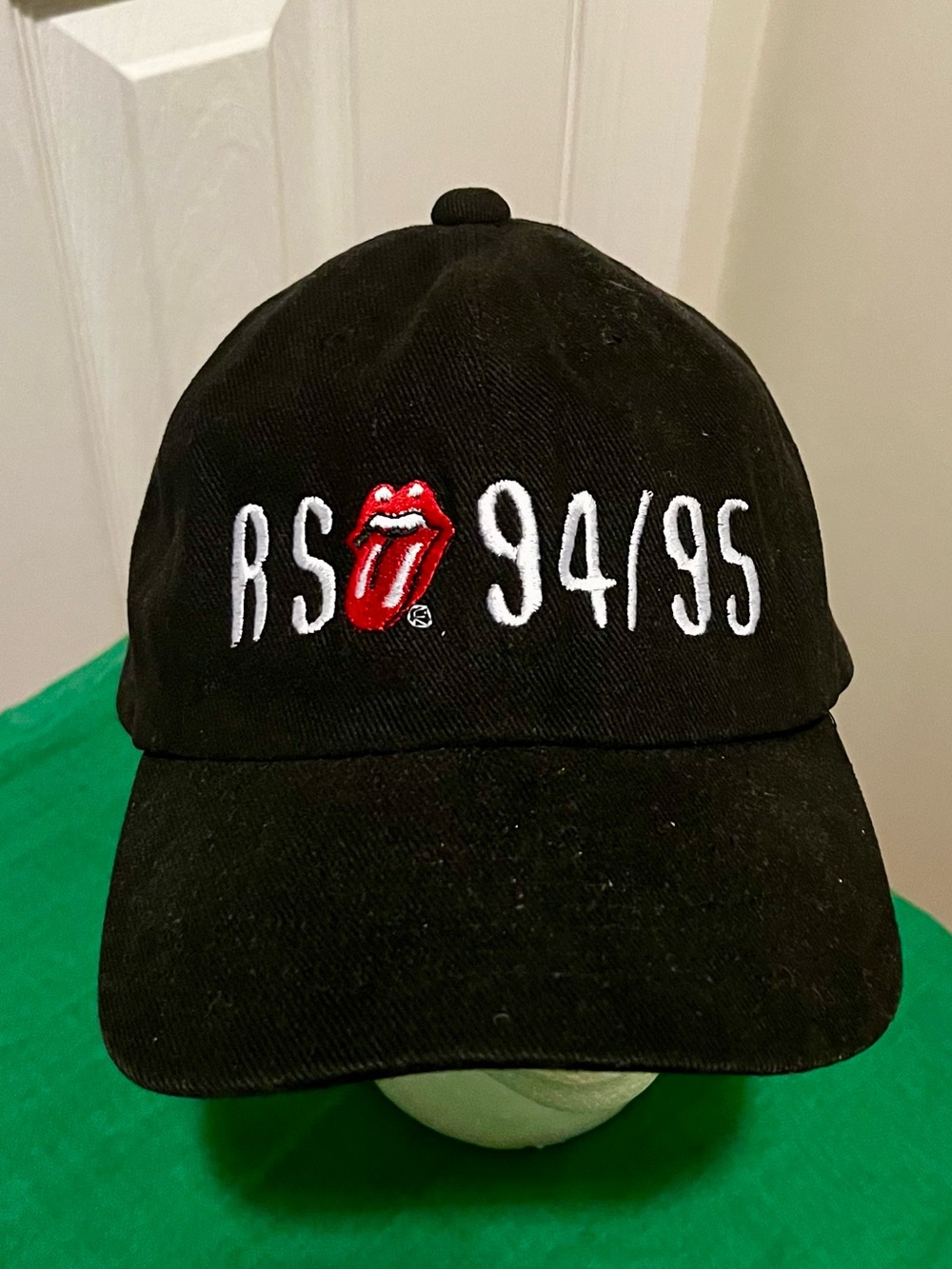 Rolling Stones Vintage Voodoo Lounge '94/'95 Black Baseball Cap